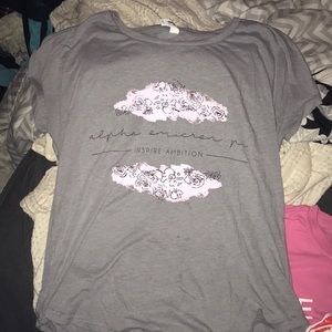 AOII gray tshirt